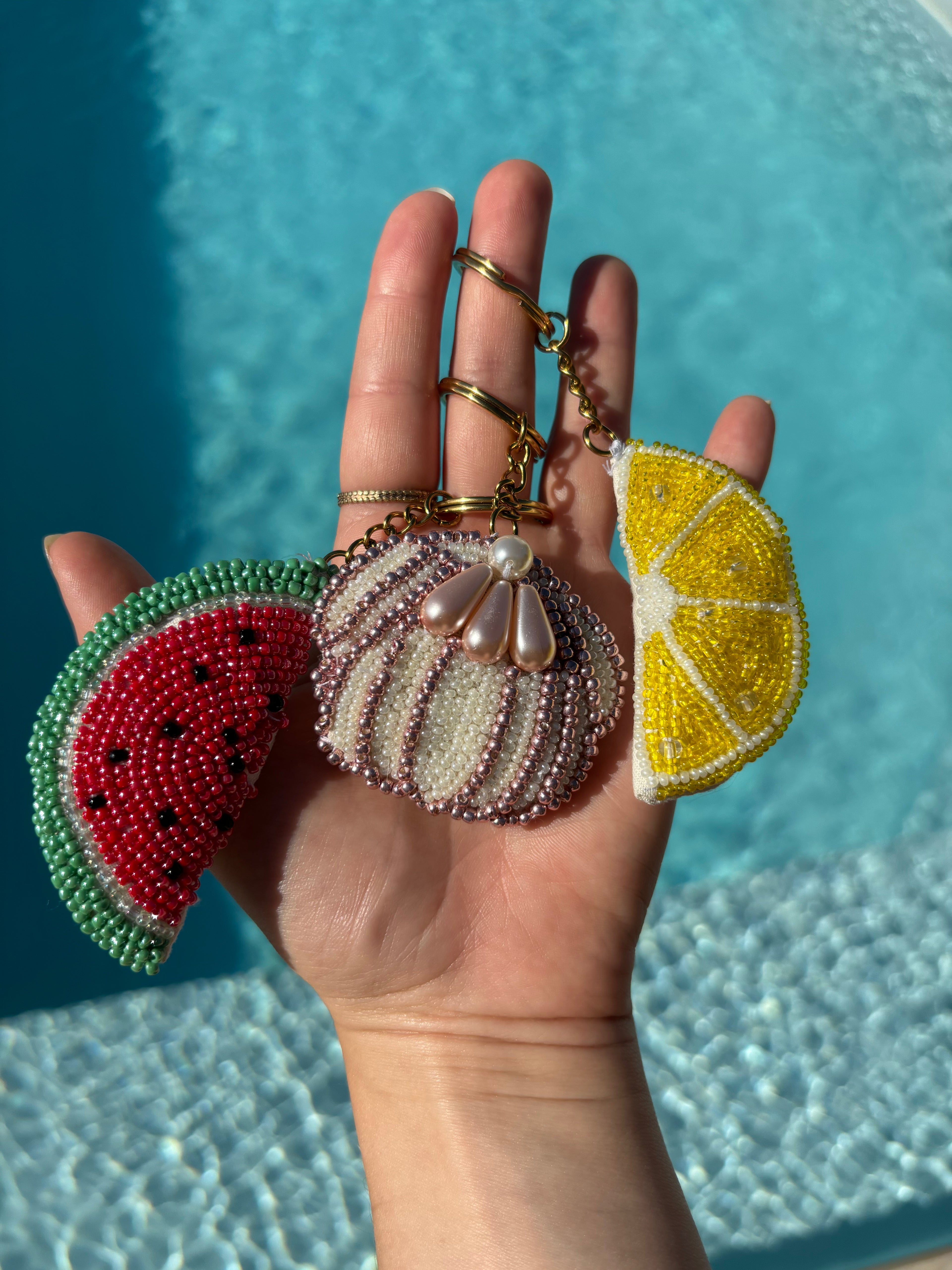 Box DIY - Broderie perlée Porte-clé