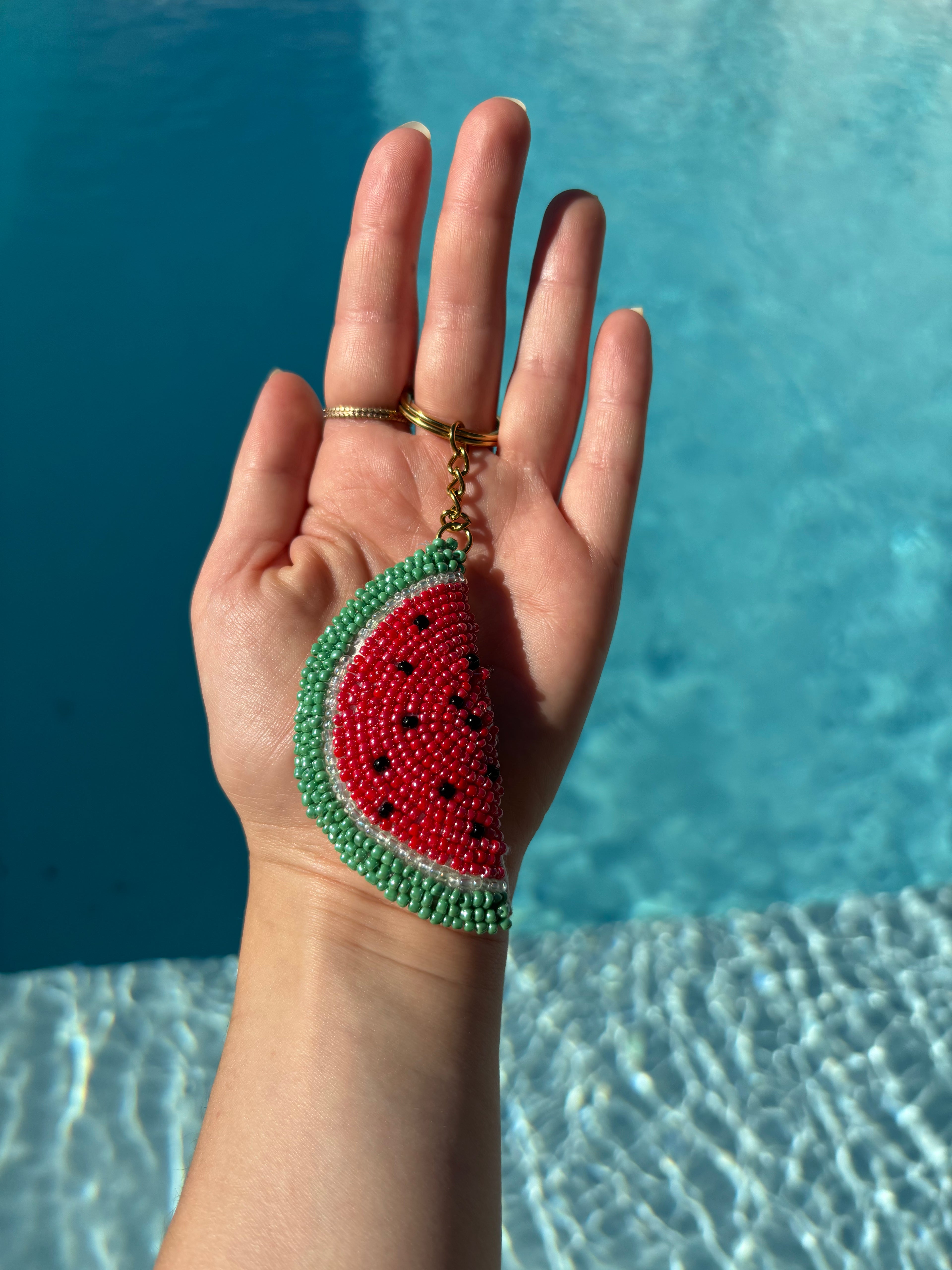 Box DIY - Broderie perlée Porte-clé