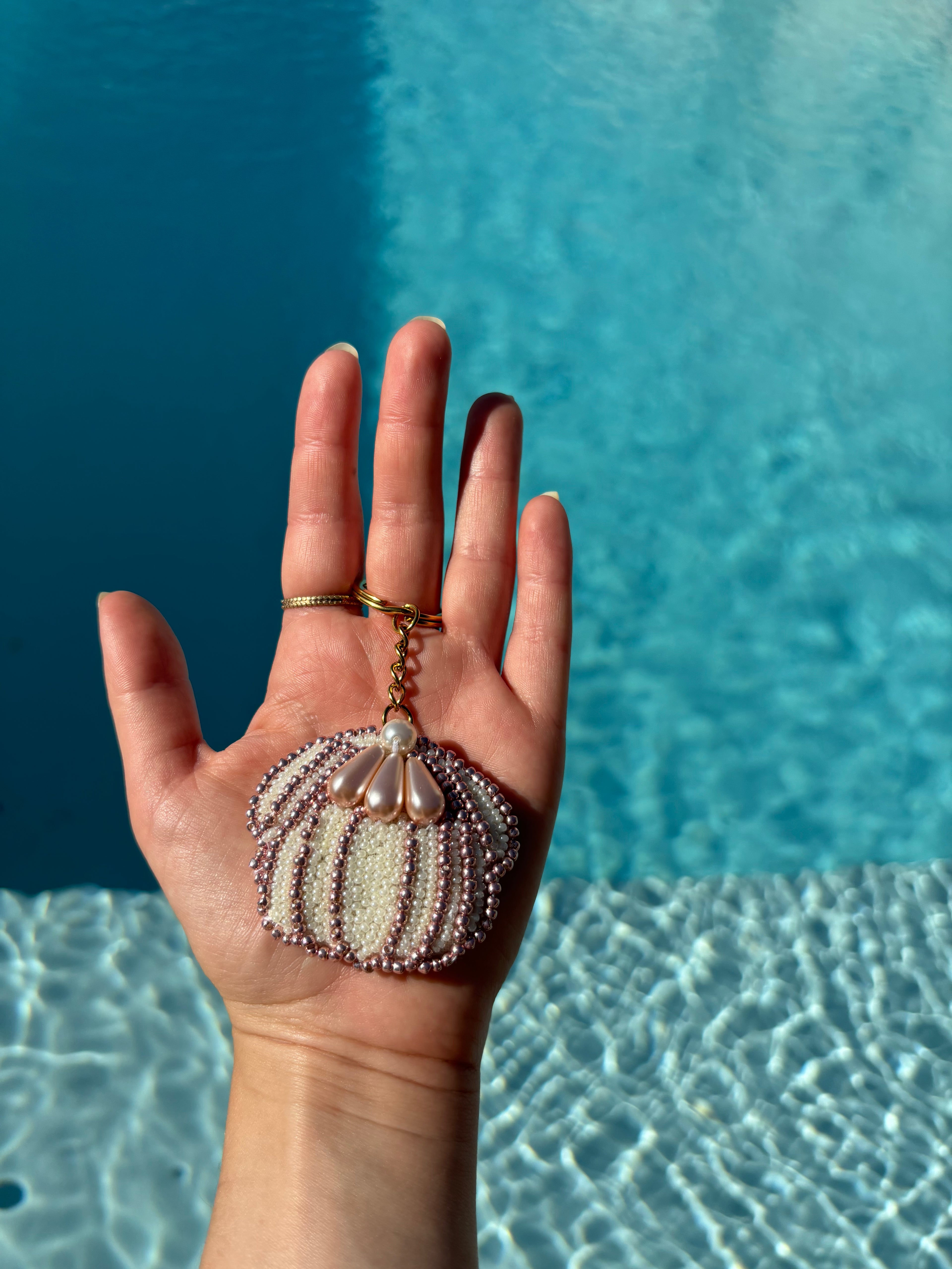 Box DIY - Broderie perlée Porte-clé